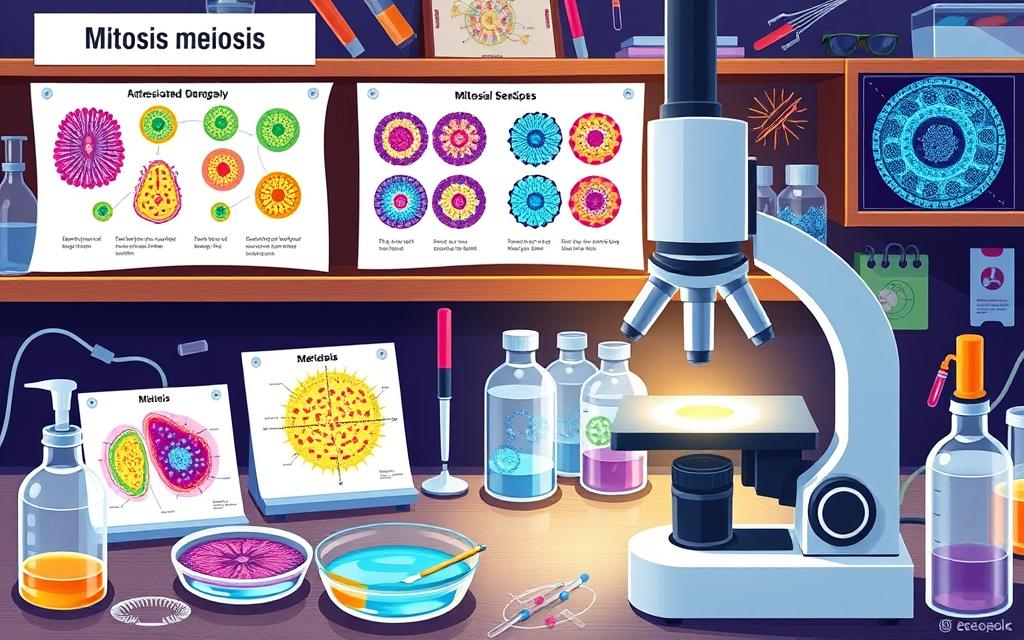 Pengamatan mitosis dan meiosis